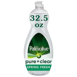 Palmolive Ultra Dishwashing Liquid Dish Soap Pure + Clear Spring Fresh - 32.5 Fl. Oz.