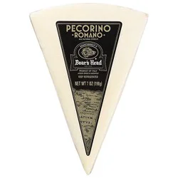 Boar's Head Peccorino Romano Pre Cut Cheese Wedge - 7 Oz