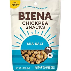 Biena Chickpea Snacks Roasted Sea Salt - 5 Oz