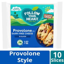 Follow Your Heart Vegan Provolone Cheese Slices - 7 Oz