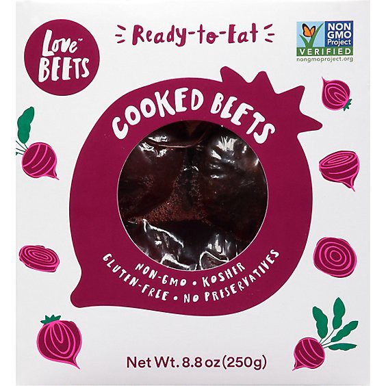 slide 1 of 1, Love Beets Peeled Cooked Beets - 8.8 Oz, 8.8 oz