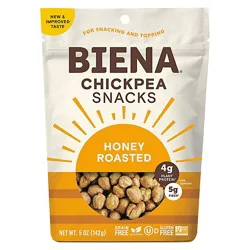 Biena Chickpea Roasted Honey - 5 Oz