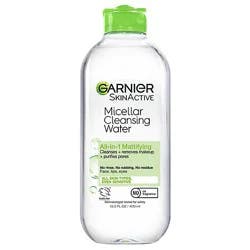 Garnier Skinactive Micellar Cleansing Water And Makeup Remover For Oily Skin - 13.5 Fl. Oz.