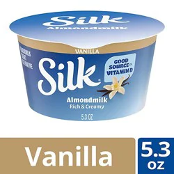 Silk Vanilla Almond Milk Yogurt Alternative - 5.3 Oz