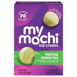 My Mo Ice Crm Mochi Green Tea - 6 Count