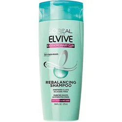 Loreal Paris Extraordinary Clay Shampoo Rebalancing 3 Refined Clays - 12.6 Fl. Oz.