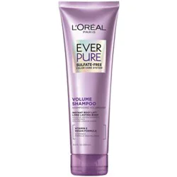 L'oreal Paris Volume Sulfate Free Shampoo For Reviving Fine Hair Everpure - 8.5 Fl. Oz.