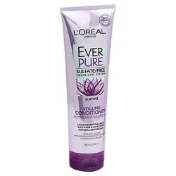 L'oreal Paris Volume Sulfate Free Conditioner For Reviving Fine Hair Everpure - 8.5 Fl. Oz.