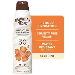 Hawaiian Tropic Silk Hydration Broad Spectrum Spf 30 Sunscreen Spray - 6 Oz