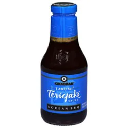 Kikkoman Sauce Teriyaki Takumi Korean Bbq - 21.25 Oz