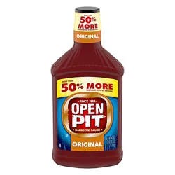Open Pit Blue Label Original Barbecue Sauce Value Size - 42 Oz