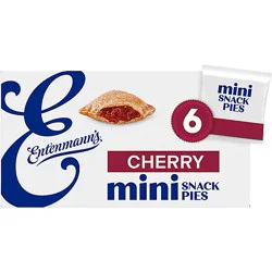 Entenmann's Minis Cherry Snack Pies - 6 Count