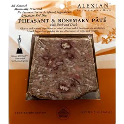 Alexian Pheasant & Rosemary Pate - 5 Oz