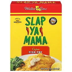Slap Ya Mama Fish Fry Cajun Seasoned - 12 Oz