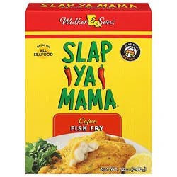 Slap Ya Mama Fish Fry Cajun Seasoned - 12 Oz