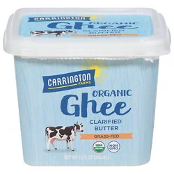 Carrington Farms Ghee Organic Clarified Butter - 12 Fl. Oz.