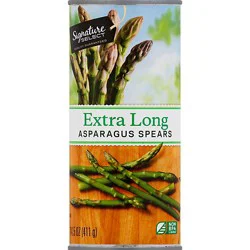 Signature Select Asparagus Spears Extra Long - 14.5 Oz