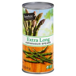 Signature Select Asparagus Spears Extra Long - 14.5 Oz