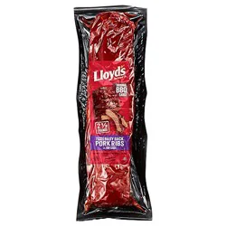 Lloyds Pork Ribs Babyback With Bbq Sauce - 2.5 Lb