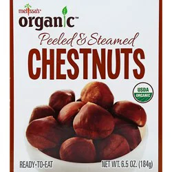 Chestnuts Peeled Steamed Organic - 6.5 Oz