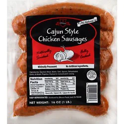 Dibrova Sausage Smoked Cajun Chicken - 1 Lb