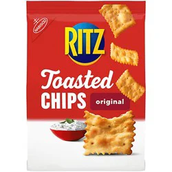 Ritz Toasted Chips Original Crackers - 8.1 Oz