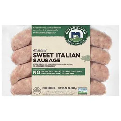 Niman Ranch Sausage Pork Sweet Italian - 12 Oz
