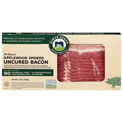 Niman Ranch Applewood Smoked No Nitrate Bacon - 12 Oz