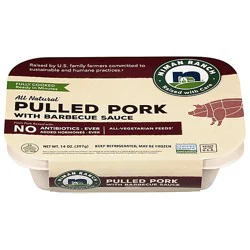 Niman Ranch Pork Pulled Cooked W/bbq Sauce - 14 Oz
