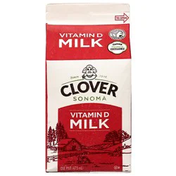 Clover Milk Vitd - 16 Oz