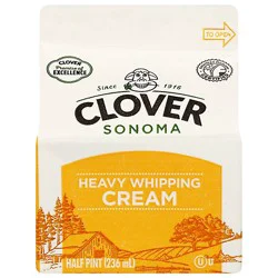 Clover Heavy Cream - 8 Oz