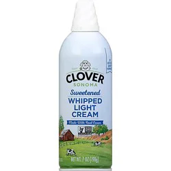 Clover Natl Crmtopping Aerosl - 7 Oz