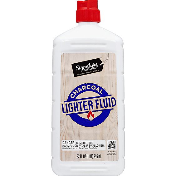 slide 1 of 1, Signature Select Lighter Fluid - 32 Fl. Oz., 32 fl oz