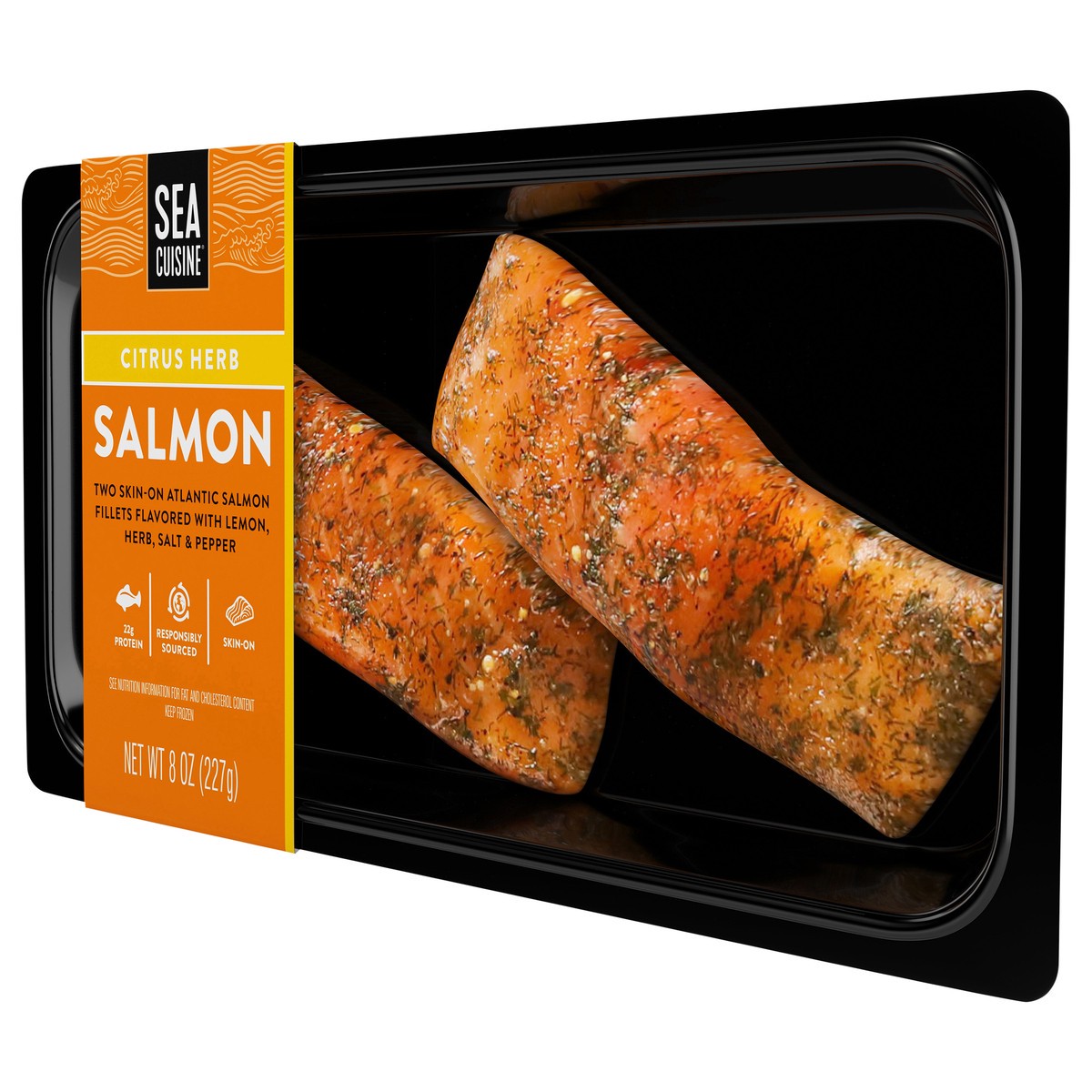 slide 6 of 9, Sea Cuisine Citrus Herb Salmon - 8 Oz, 8 oz