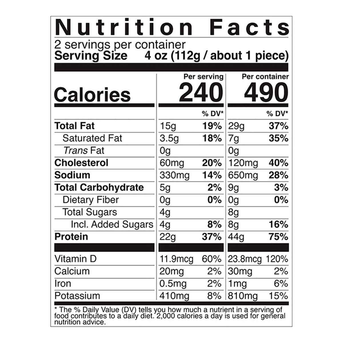 slide 5 of 9, Sea Cuisine Citrus Herb Salmon - 8 Oz, 8 oz