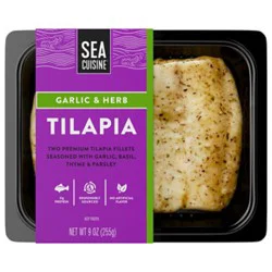 Sea Cuisine Garlic & Herb Tilapia - 9 Oz