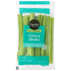Signature Select/farms Trimmed Celery Stalks Washed Prepacked - 16 Oz