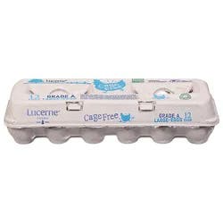 Lucerne Farms Eggs Large Cage Free - 12 Count