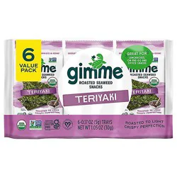 Gimme Seaweed Roasted Pillow Organic - 1.05 Oz