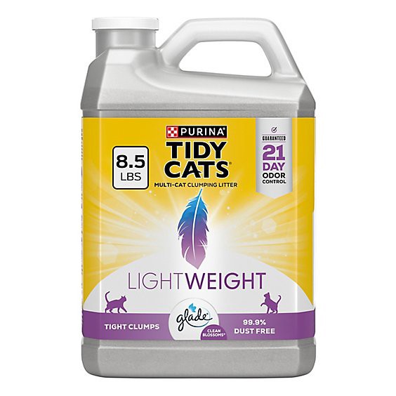 slide 1 of 6, Purina Tidy Cats Glade Clean Blossoms Tough Odor Solutions Cat Litter - 8.5 Lbs, 8.5 lb