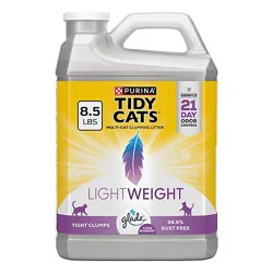 Purina Tidy Cats Glade Clean Blossoms Tough Odor Solutions Cat Litter - 8.5 Lbs