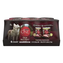 Purina One True Instinct Turkey & Venison Wet Dog Food - 6-13 Oz