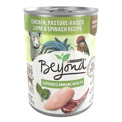Purina Beyond Grain Free Chicken Lamb And Spinach Dog Wet Food - 13 Oz