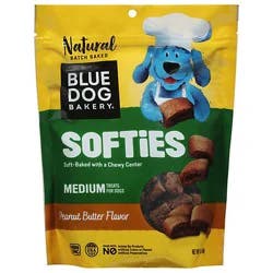 Blue Dog Bakery Dog Treats All Natural Peanut Butter Softies Box - 16.2 Oz
