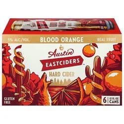 Austin Eastciders Blood Orange In Cans - 6-12 Fl. Oz.