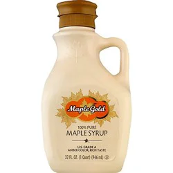 Maple Gold Pure Maple Syrup Grade A - 32 Oz