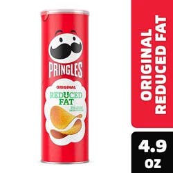 Pringles Potato Crisps Chips Reduced Fat Original Lunch Snacks - 4.9 Oz