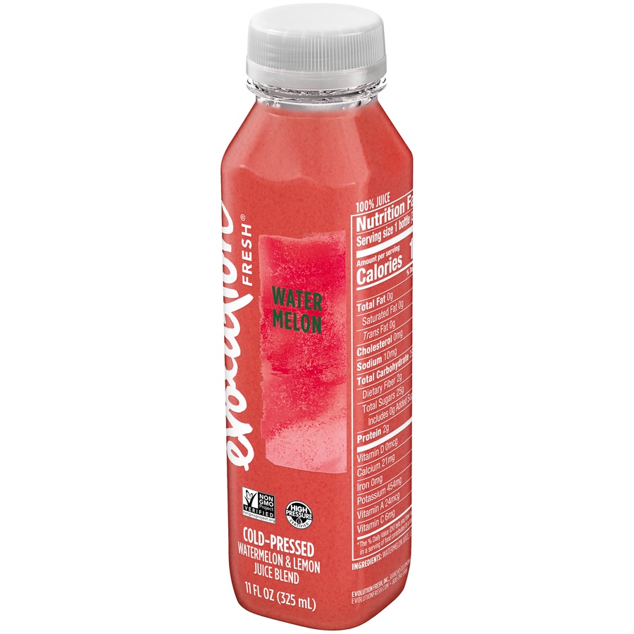 slide 3 of 6, Evolution Fresh Cold-Pressed Mighty Watermelon Juice, 11 oz, 
