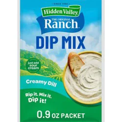 Hidden Valley Gluten Free Creamy Dill Ranch Dips Mix - 1 Count