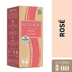 Bota Box Dry Rose Wine - 3 Liter